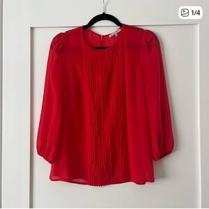 Madewell Pleated Blouse